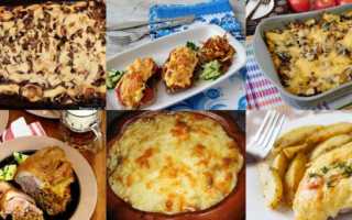 Как вкусно приготовить свинину с грибами в духовке дома