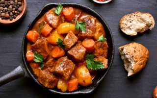 Самые вкусные рецепты тушеной картошки с мясом и грибами в казане для ужина