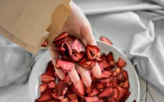 Способы сушки клубники в домашних условиях: советы