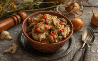 Картошка с мясом и грибами на сковороде: лучшие рецепты для ужина