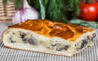 Пирог с картошкой и грибами – 17 рецептов сытной выпечки для вас