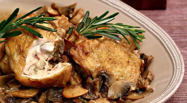 Мясо по-французски из курицы с грибами и что еще можно приготовить