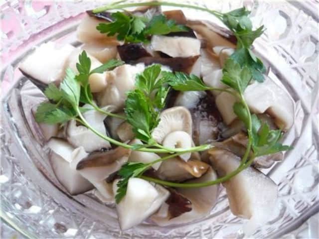 Как приготовить грибы рядовки на зиму