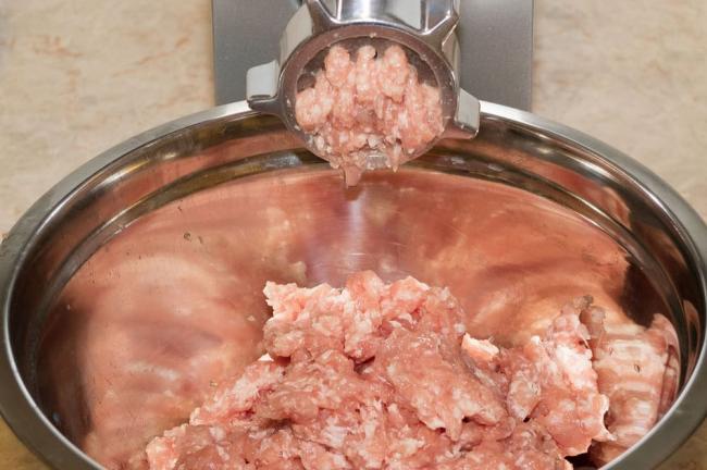 Приготовление фарша из мяса индейки Фарш из индейки