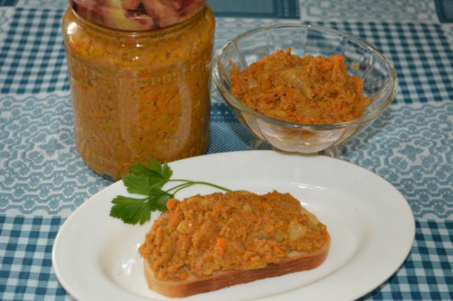 Вкусная икра из грибов лисичек - как приготовить икру из грибов на зиму, пошаговый рецепт с фото