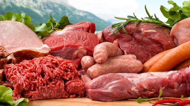 Используемое для изготовления сарделек мясо Говядина и свинина