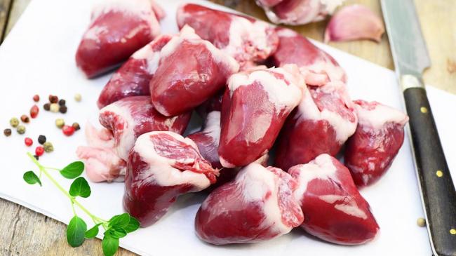 Куриные сердечки для приготовления шашлыка Куриные сердечки для печени