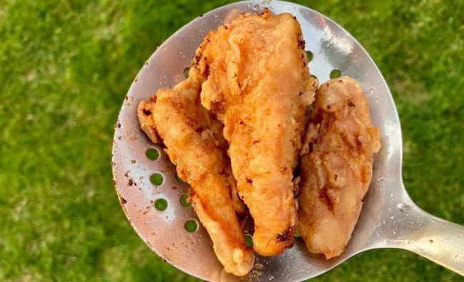 Курица как в KFC, приготовленная во фритюре Курица из фритюра