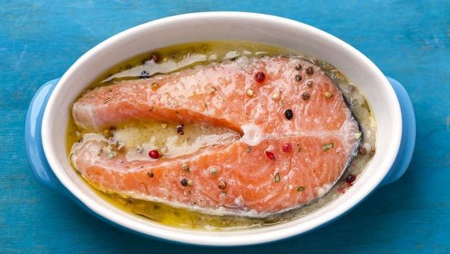Маринование стейка из рыба Маринад для рыбного стейка