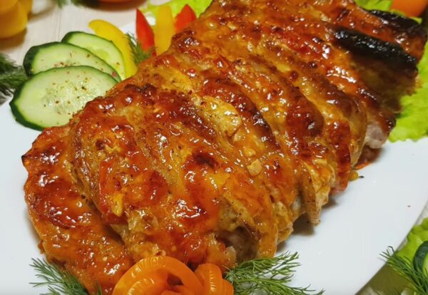 Как вкусно приготовить свинину с грибами в духовке