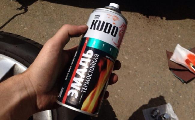 Термостойкая эмаль в баллончике для покраски мангала Термостойкая краска в баллончике