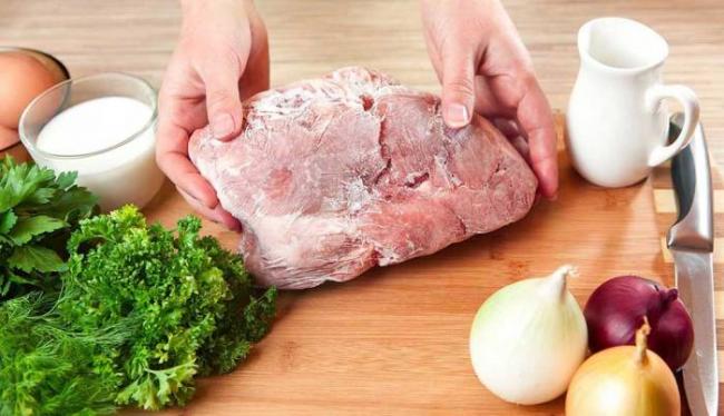 Замороженный свиной окорок Замороженное мясо для шашлыка