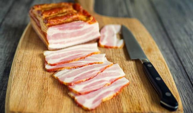 Бекон для приготовления шашлыка из свиной печени Бекон для свиной печени