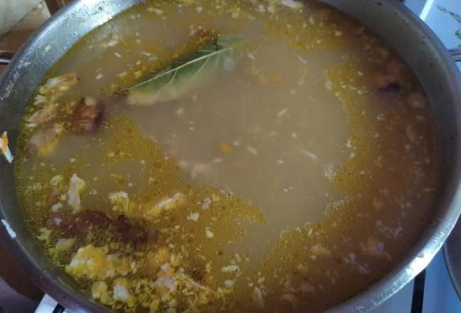 Приготовление бульона на копчёных рёбрах Бульон на копчёных рёбрах