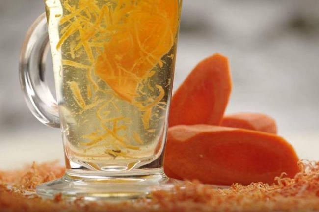 Чай из вяленой моркови Чай из моркови