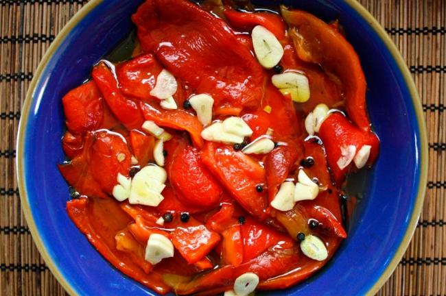 Чесночный маринад для перца Чесночный маринад