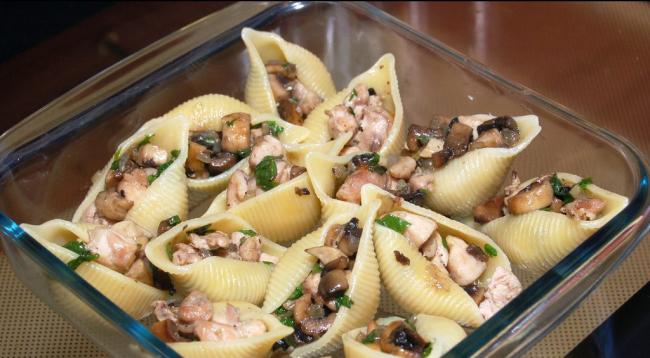 Как вкусно готовить пасту с грибами