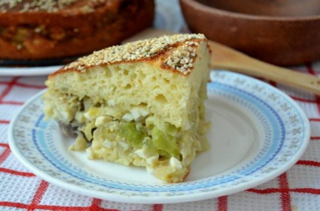 13 рецептов пирога с капустой и грибами