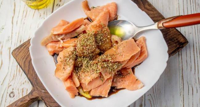 Маринование форели в соевом соусе Форель в соевом соусе