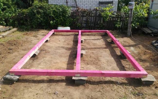 Фундамент для летней кухни с мангалом Фундамент для летней кухни