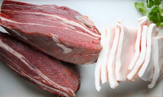 Говядина и сало для приготовления Московской колбасы Говядина для Московской колбасы