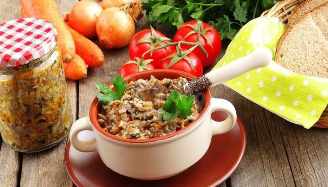 Простые и вкусные рецепты грибной икры из шампиньонов