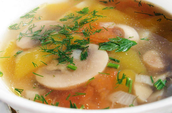 12 лучших рецептов грибного супа на мясном бульоне