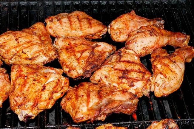 Куриные ножки приготовленные на электрогриле Куриные ножки