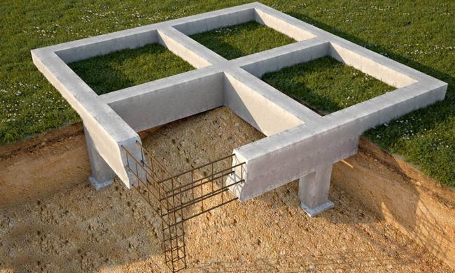 Обустройство ленточного фундамента под патио Лента под патио