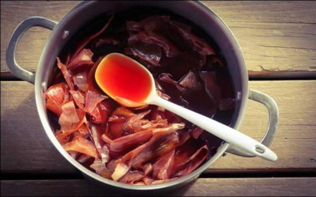 Маринад из луковой шелухи и чая для заливки мойвы Маринад из луковой шелухи и чая