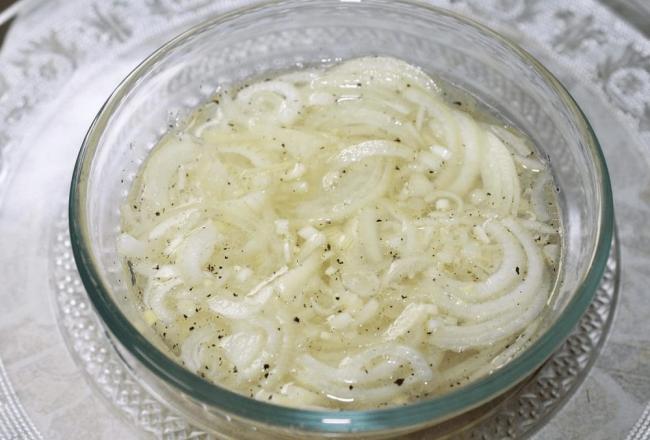Приготовление лукового маринада для нерки Луковый маринад для нерки
