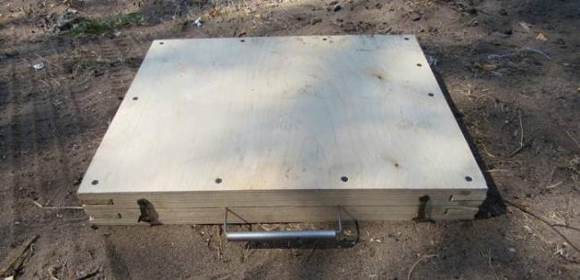 Деревянный чемодан для мангала Мангал в чемодане