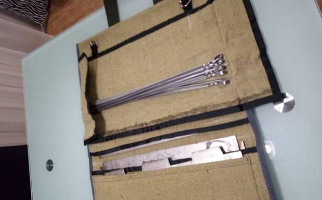 Самодельный многофункциональный чехол для мангала Многофункциональная сумка своими руками