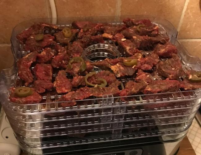 Приготовление сушеного мяса в дегидраторе Мясо в дегидраторе