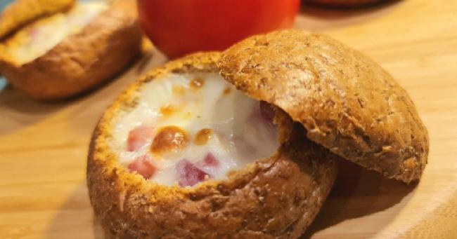 Булочки с начинкой из ветчины и сыра - пошаговый рецепт с фото. Автор рецепта Юлия Егорова . - Кухонная плита