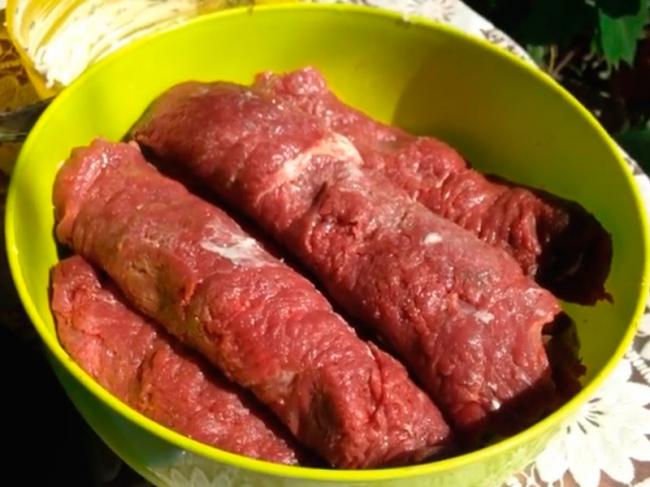 Подготовка мяса для маринада Подготовка мяса