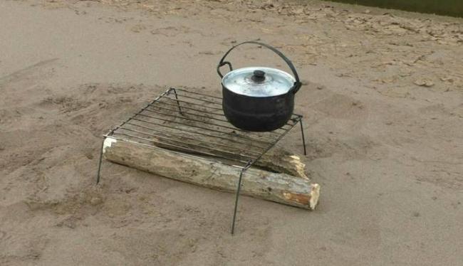 Таган на четырёх ножках Подставка на четырех ножках