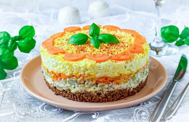 Салат из куриной печени рецепт с пошаговым фото - 1000.menu