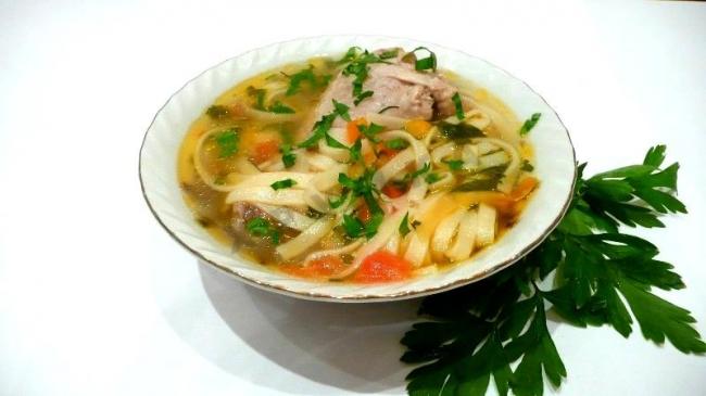 Суп-лапша в мультиварке рецепт с пошаговыми фото - 1000.menu