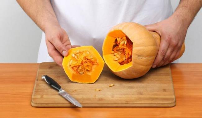 Разделка тыквы для вяления Тыква для вяления