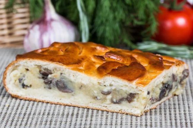 Пирог с картошкой и грибами – 17 рецептов сытной выпечки