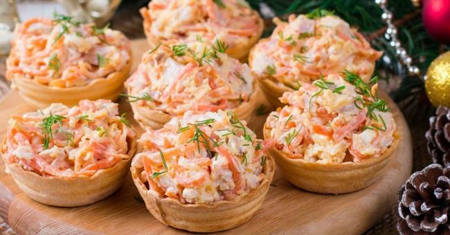 Как вкусно приготовить тарталетки с грибами на праздничный стол
