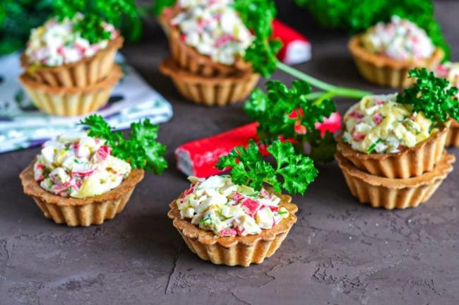 Как вкусно приготовить тарталетки с грибами на праздничный стол