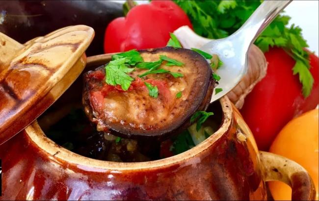Горшочки с грибами и мясом