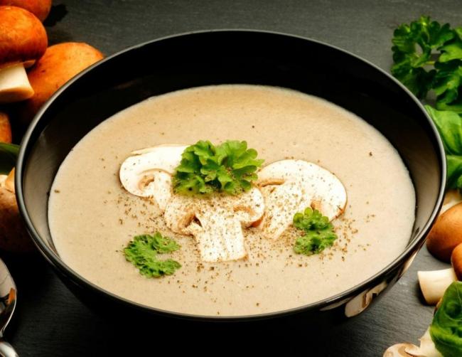Как вкусно приготовить крем-суп с грибами