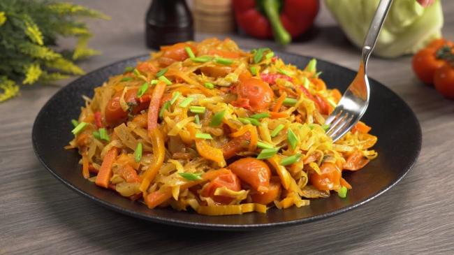 20 простых и вкусных рецептов жареной капусты с грибами на сковороде