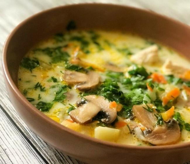 18 простых и вкусных рецептов сырно-грибного супа
