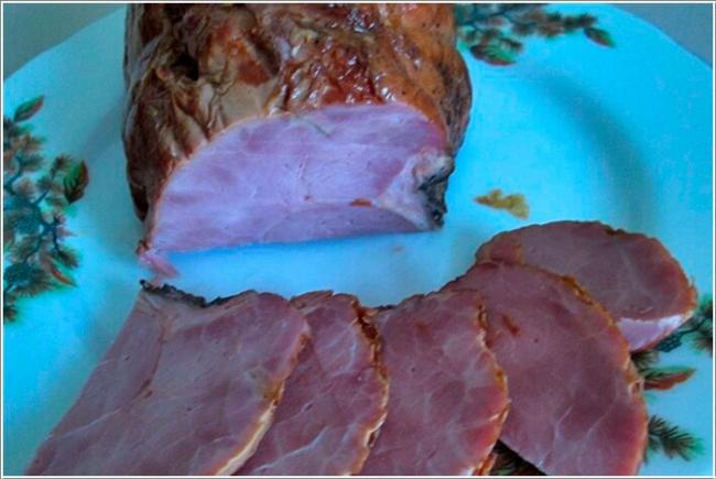Варёно-копчёный метод для мяса конины Варёно-копчёный метод
