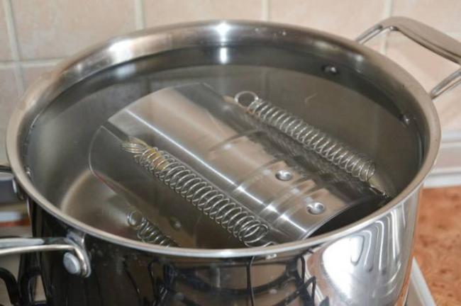 Приготовление ветчины в ветчиннице в кастрюле Ветчинница в кастрюле