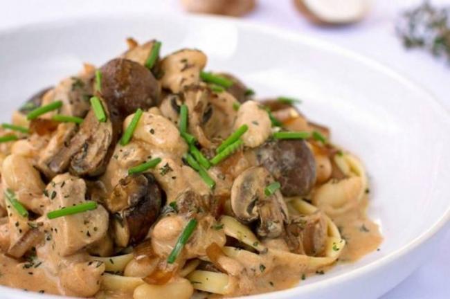 Простая, быстрая, вкусная и полезная свиная вырезка с грибами - Mushroomcrowd